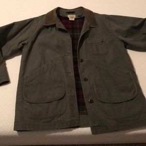LL bean women's lg green Adirondack barn jacket.
